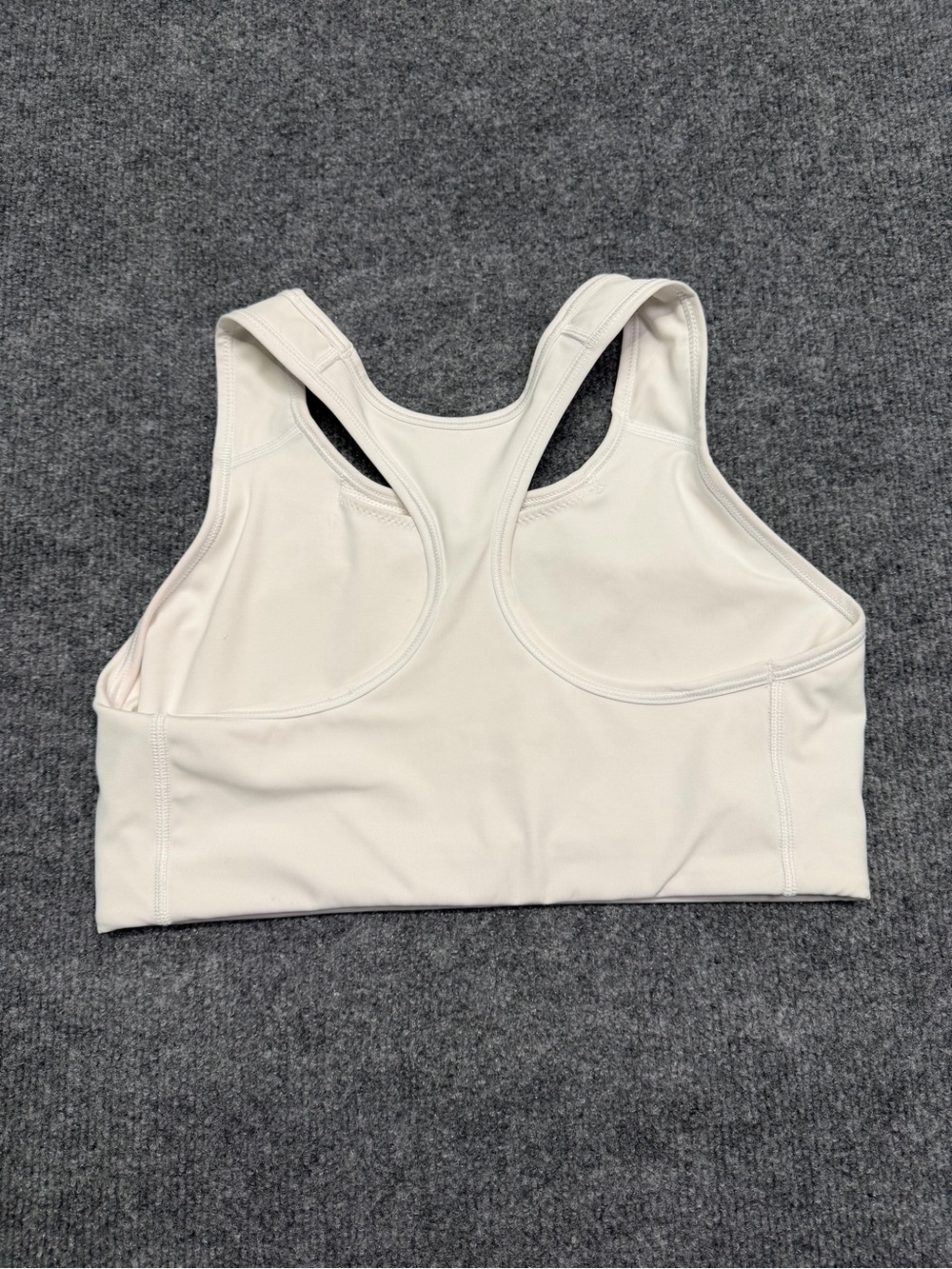 Nike Cream Racerback Performance Sports Bra - Picture 3 of 4